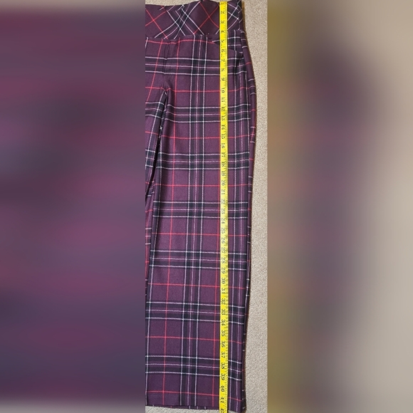 Torrid Plaid Pull On Pocket Pixie Wide Leg Size 0X - Picture 10 of 12